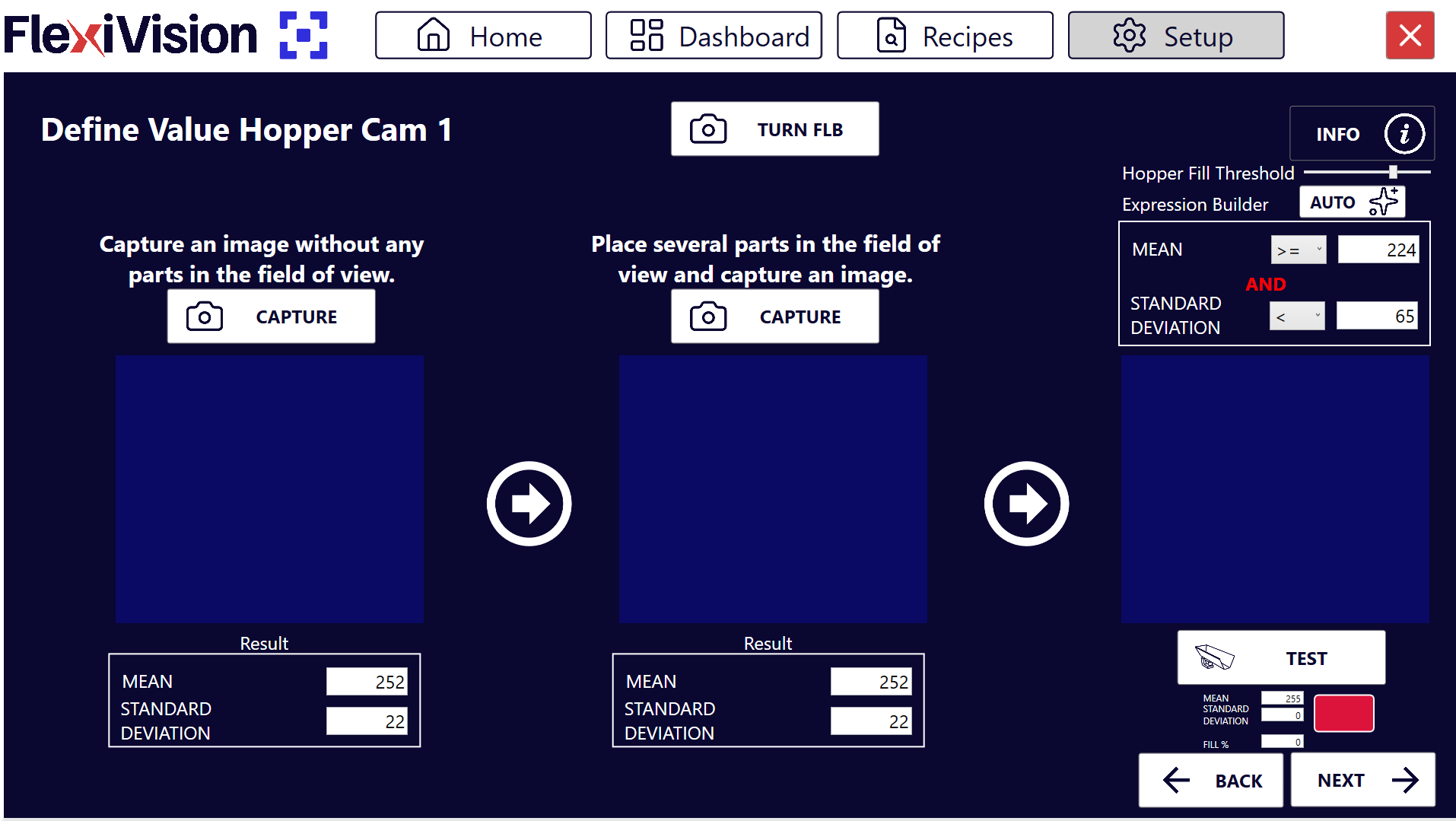 Pagina Define Value Hopper Cam